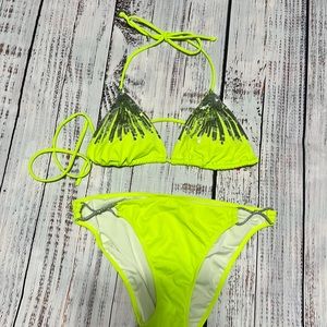 Victoria Secret, Neon Green Bikini